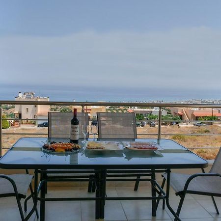 Ferienwohnung Azure Sea View House Kokkini Hani Exterior foto