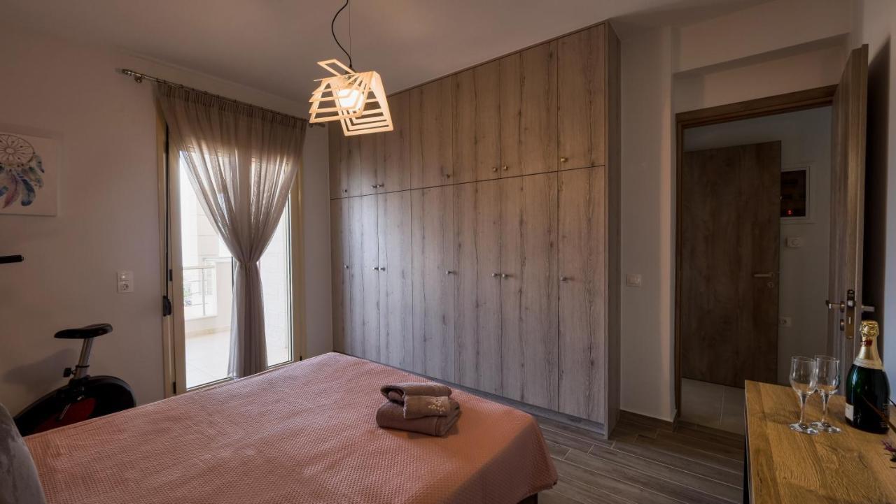Ferienwohnung Azure Sea View House Kokkini Hani Exterior foto