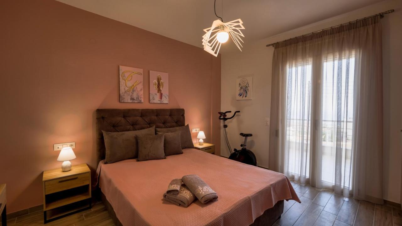 Ferienwohnung Azure Sea View House Kokkini Hani Exterior foto