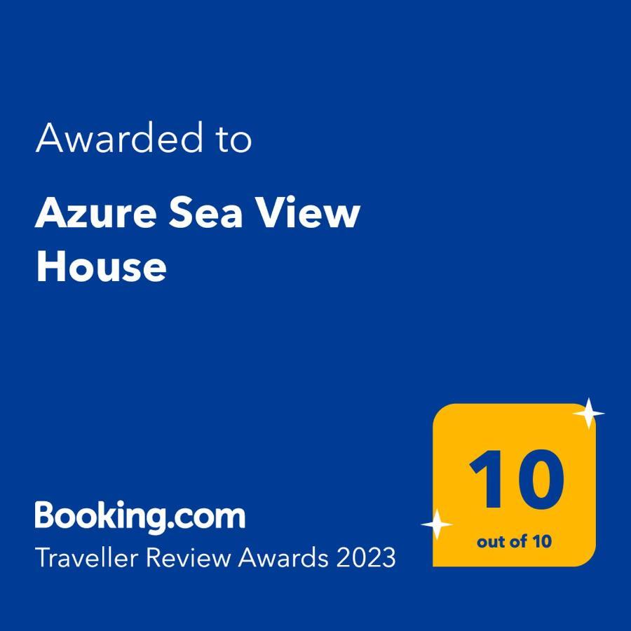 Ferienwohnung Azure Sea View House Kokkini Hani Exterior foto
